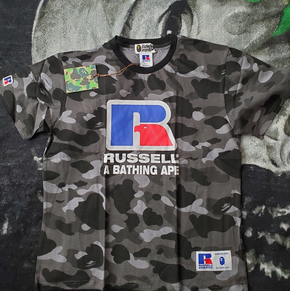 Bape X Russell